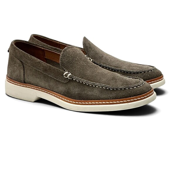 Allen Edmonds Mens Wilder Venetian Loafer Moccasins Size 7.5 D Mushroom Suede main image 5